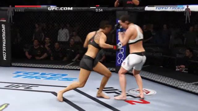 UFC2 Amanda Nunes-Cat Zingano. смотреть онлайн