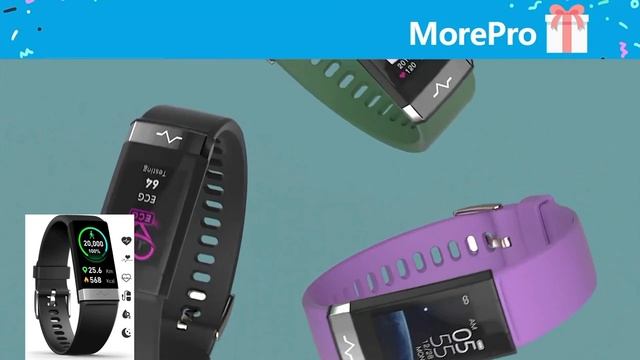 MorePro Fitness Activity Tracker Heart Rate Blood Pressure Monitor смотреть онлайн