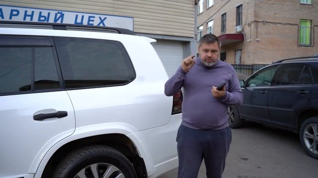 Рестайлинг Toyota Land Cruiser 200 в Executive Lounge 2021 смотреть онлайн