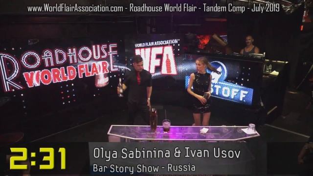 Roadhouse Tandem Flair 2019 - 1 Place | Ivan Usov & Olya Sabanina