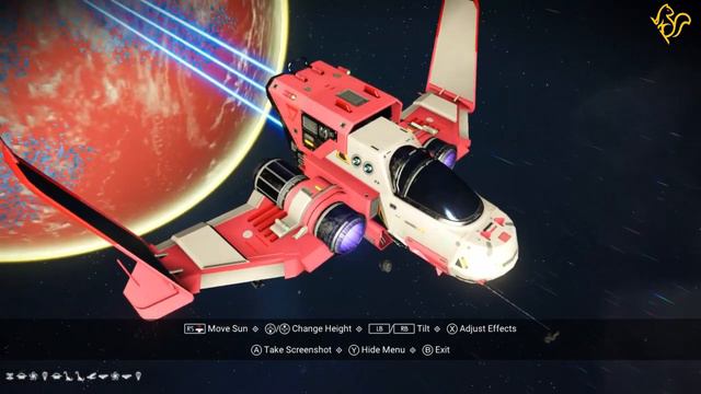 No Mans Sky Living Ship Beautiful Rasa Starter ship lookalike and Squid Exotic смотреть онлайн