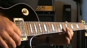 Красивое соло на электрогитаре