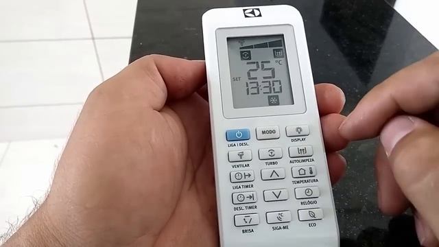 COMO USAR CONTROLE AR ELECTROLUX E CONFIGURAR смотреть онлайн