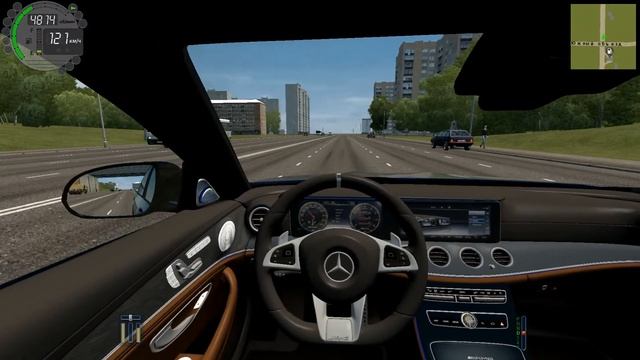 Валим На Mercedes Benz e63s | City Car Driving #1 смотреть онлайн
