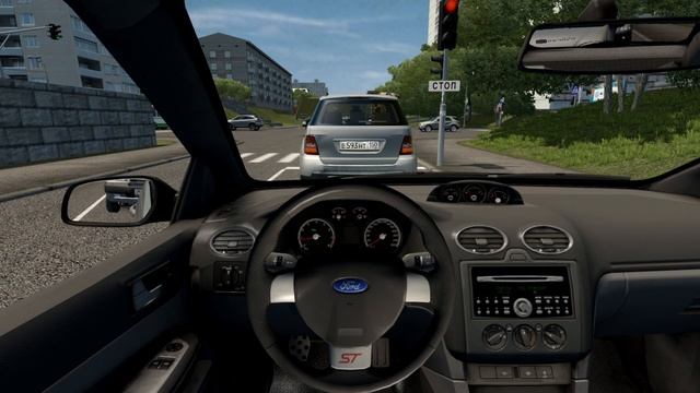 City Car Driving - 2006 Ford Focus ST III [Steering Wheel Gameplay] смотреть онлайн