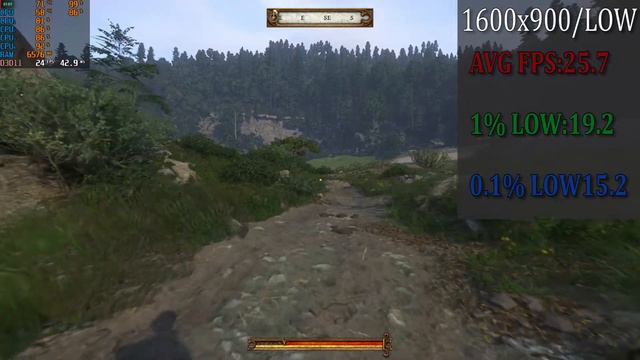 Kingdom Come Deliverance Gameplay On Core I3 2120/R7 360(1080P, 900P, 720P Frame-Rate Test)