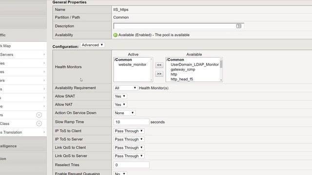 Using F5 BIG-IP TCP and HTTPS Health Monitors смотреть онлайн