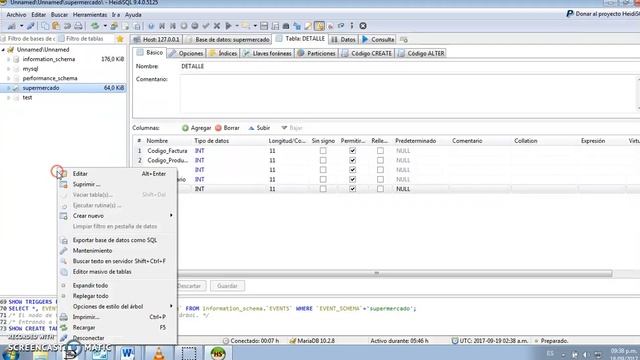 BASE DE DATOS SUPERMERCADO MARIADB смотреть онлайн