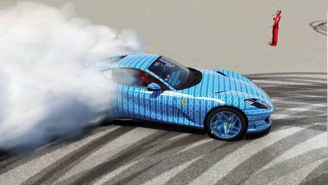 Ferrari 812 Superfast Test Drive. ft. F8 Tributo & Safety Car - Assetto Corsa. смотреть онлайн