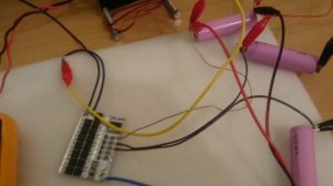 Testing lithium battery protection and balance board 12V 100A 3S BMS Li-ion