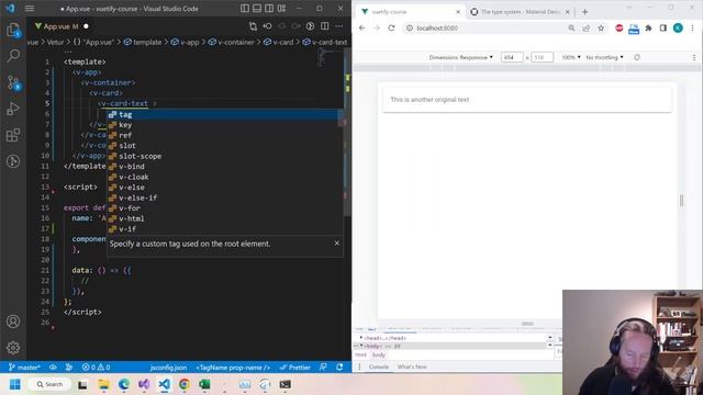 Text alignment in Vuetify смотреть онлайн
