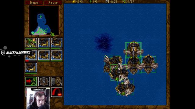 Прохождение Warcraft 2 Tides of Darkness. Orc compaign. The Razing of Tyr's Hand | Кампания орков смотреть онлайн