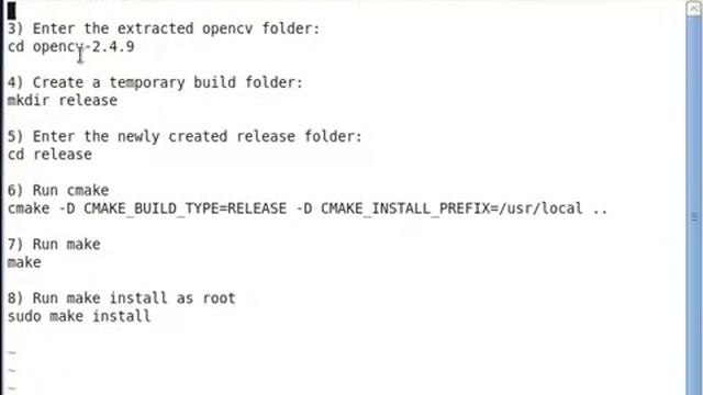Configuring OpenCV 2.4.9 on Centos 6.5 with default packages смотреть онлайн