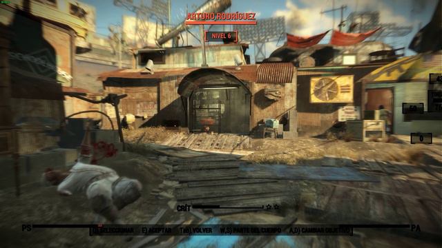Fallout 4 - 50 fragmines vs pedestrian (Slow Motion 60 fps) смотреть онлайн