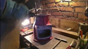 Сварка чугуна. Чугунный чулок трансмиссии трактора.