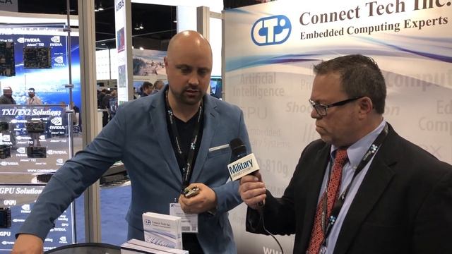 Connect Tech booth video with Military Embedded Systems at #AUVSI Xponential 2018 смотреть онлайн