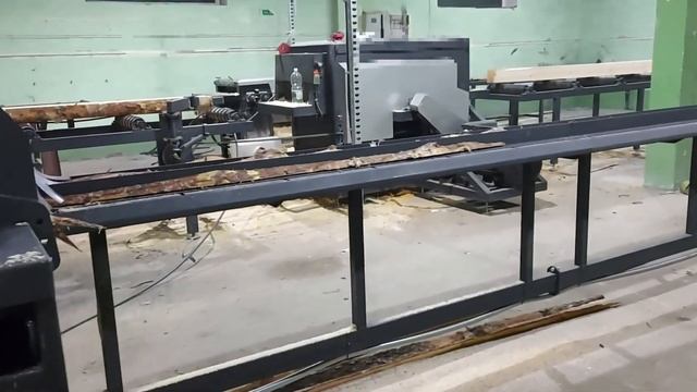 Горбыльно-перерабатывающий станок GS150 - Equipment for slab recovery смотреть онлайн