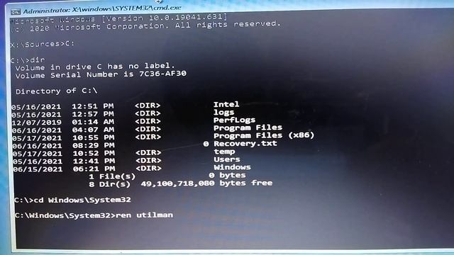 How to crack the login password of Windows 7/8/10 смотреть онлайн