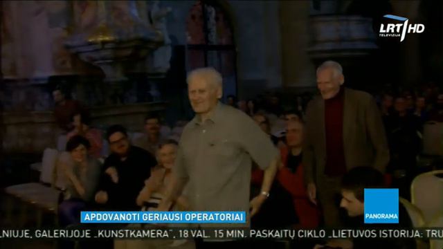 Apdovanoti Lietuvos kino Operatoriai - LRT Panorama смотреть онлайн