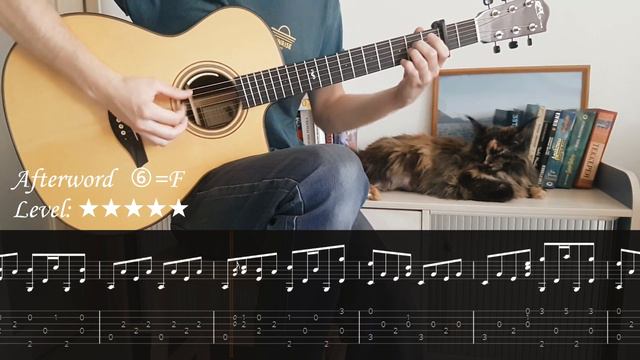 Afterword - fingerstyle guitar + tabs смотреть онлайн