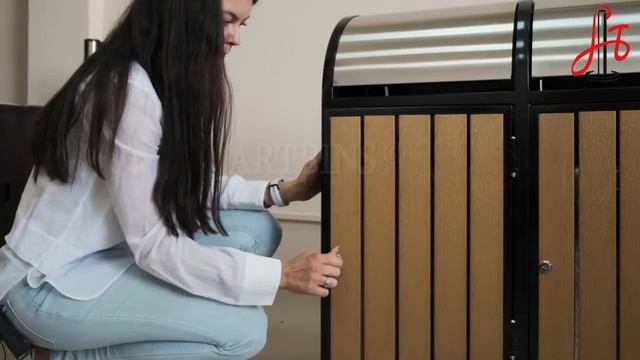 Урна для раздельного сбора мусора Artbin Retro (stokbarrier.ru)