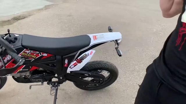 Обзор тюнинг питбайка Vento 125cc смотреть онлайн