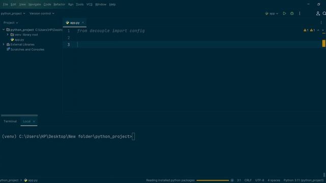 How to use .env file in python || python-decouple module in python || by Rohit Sharma смотреть онлайн