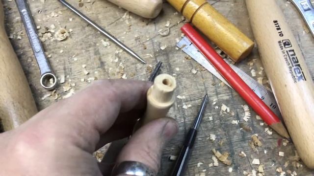 Мой способ насадки напильников и стамесок смотреть онлайн