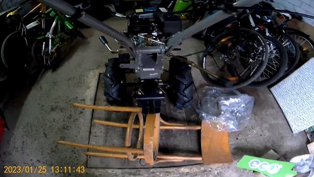 Lexus и Мотоблок Forze МБ5 ЕСО, сборка.