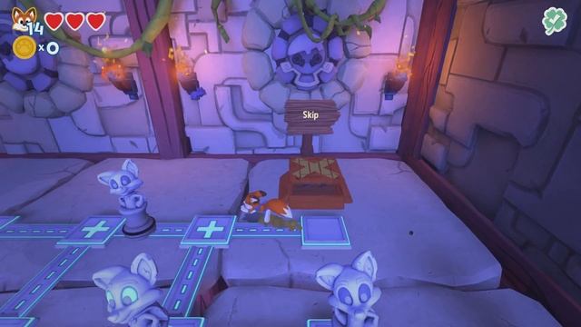 Super Lucky's Tale Desert World Statue Slider Puzzle One Guide смотреть онлайн