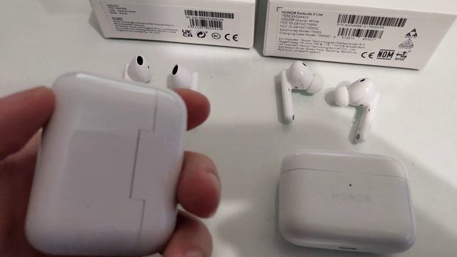 Сравнение беспроводных наушников Honor Choice Earbuds X и Honor Earbuds 2 Lite