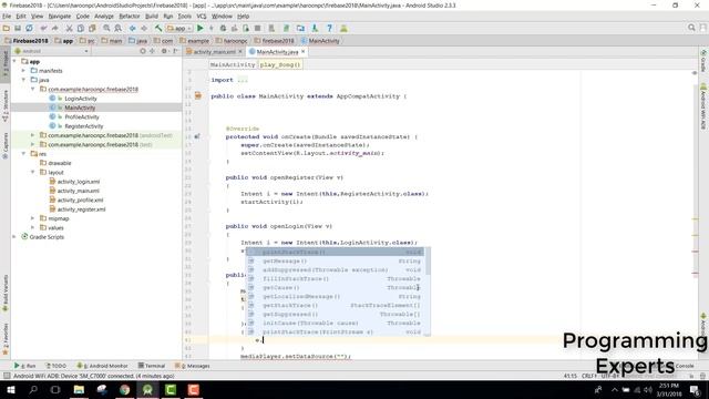 Play Audio Song firebase Storage in Android Studio Tutorial смотреть онлайн