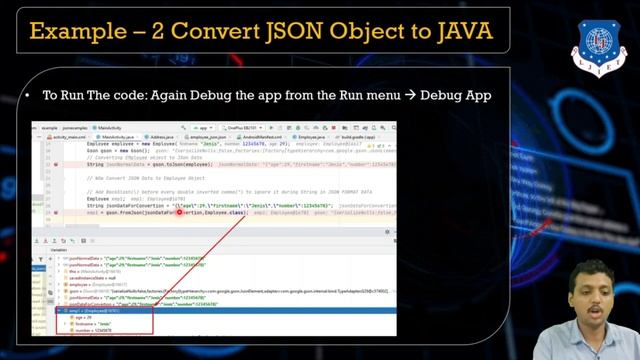 Lec-51_JSON Conversion Using GSON- Part - 1 | Mobile Application Development | Computer Engineering смотреть онлайн