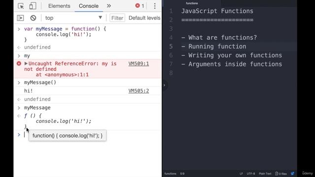 Functions in JavaScript - JAVASCRIPT TUTORIAL смотреть онлайн