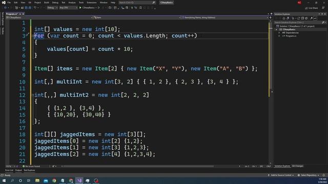 For and Foreach loops in C# [C# Fundamental series, examples in .NET 6 ] смотреть онлайн