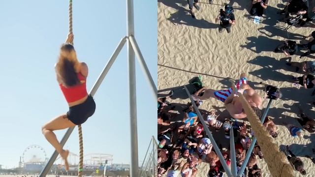 Боги лазанья по канату. Ты будешь в шоке! смотреть онлайн