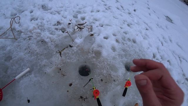 Рыбалка зимой в феврале. Зимняя рыбалка в феврале на реке.Рыбалка 2022. смотреть онлайн