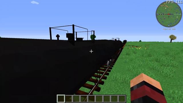 обзор на поезда в майнкрафт Immersive Railroading смотреть онлайн