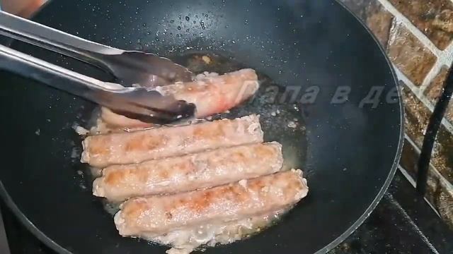 купаты на сковородке как готовить. вкусный рецепт, который удивит всех смотреть онлайн