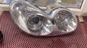 Установка би-лед светодиодных линз Хендай соната тагаз
