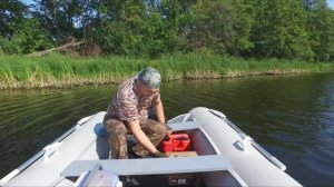 Тест скорости лодки Баджер  Air Line 420. Speed test Badger Air Line 420.