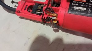 Болгарка сильно трещит. Разборка и ремонт УШМ