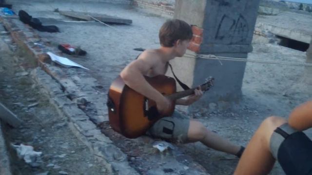 Спуск жени. Песни под гитару. смотреть онлайн