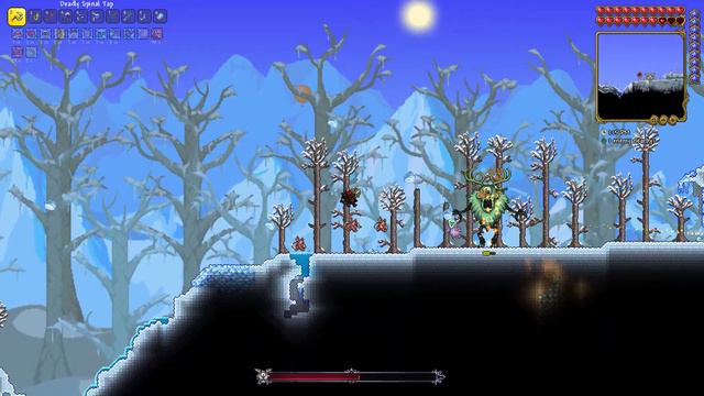 Master Mode Deerclops Fight (Summoner) - Terraria 1.4.3 DST Update смотреть онлайн
