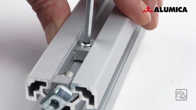 Соединитель торцевой для конструкционного алюминиевого профиля смотреть онлайн