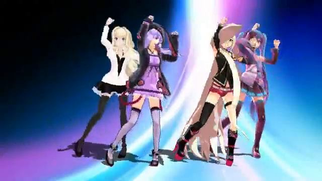 [MMD] Groovy dancing - Miku Turquoise(une amie), Miss IA (moi), Yuzuki, SeeU смотреть онлайн