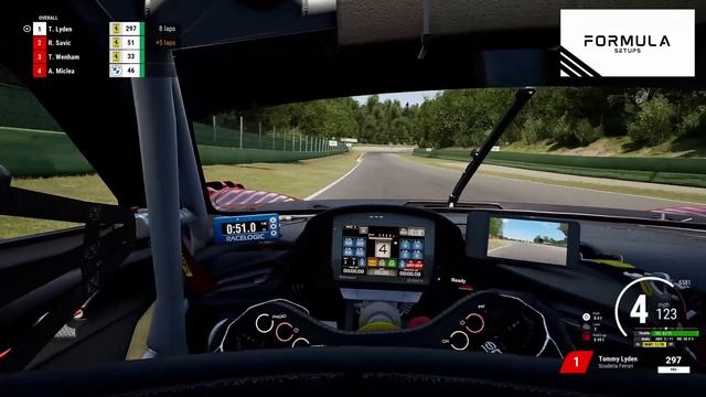 Imola - 1.40.307 Ferrari 296 Gt3 Formula Setups | ACC 1.9.0 смотреть онлайн