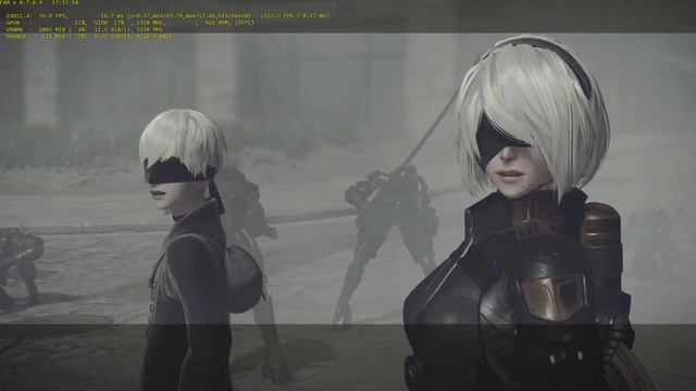 【NieR:Automata】ニーア オートマタ FAR (Fix Automata Resolution) GTX1080 3週目 オープニング смотреть онлайн
