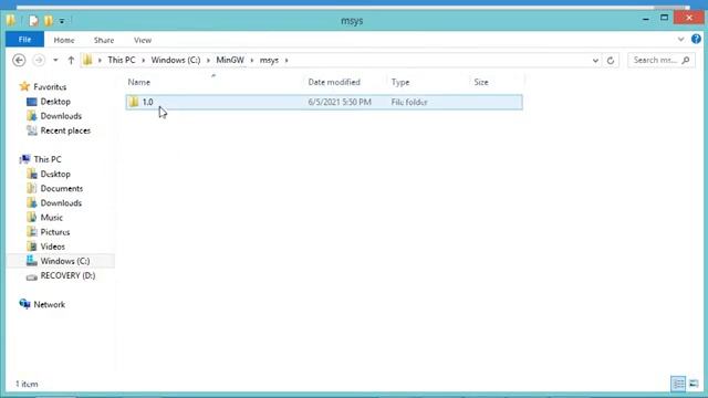 Install MinGW & MSYS and build C/C++ files on Windows смотреть онлайн