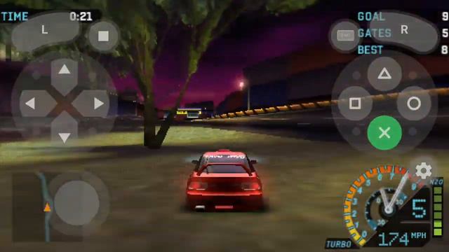 NEED FOR SPEED UNDERGROUND RİVAlS NITRO PS1 EMULATOR ANDROID GAME смотреть онлайн